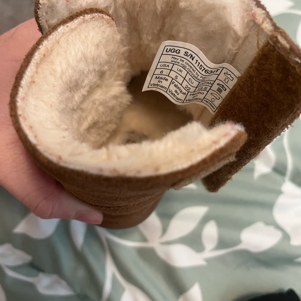 UGG Tan Shearling Lined Boots